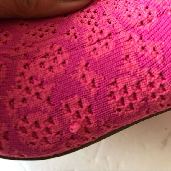 JEWEL BOOTIE COACH WOMEN'S SIZE 5.5 B KNIT UPPER PINK RUBBER OUTSOLE PULLON, - Picture 8 of 15